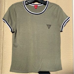 Guess Olive Green Shirt